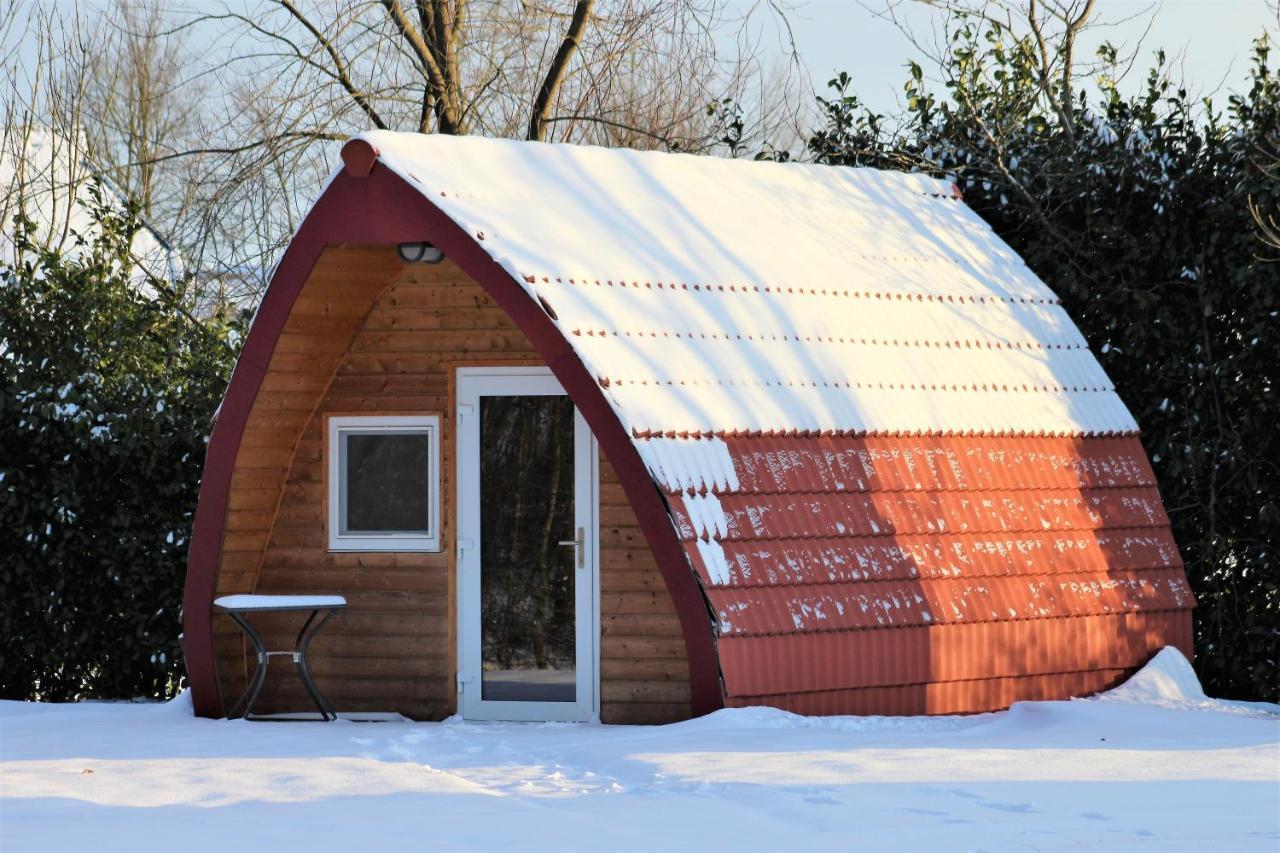 Luxe Eco Pod Op Camping De Stal Drijber Екстериор снимка