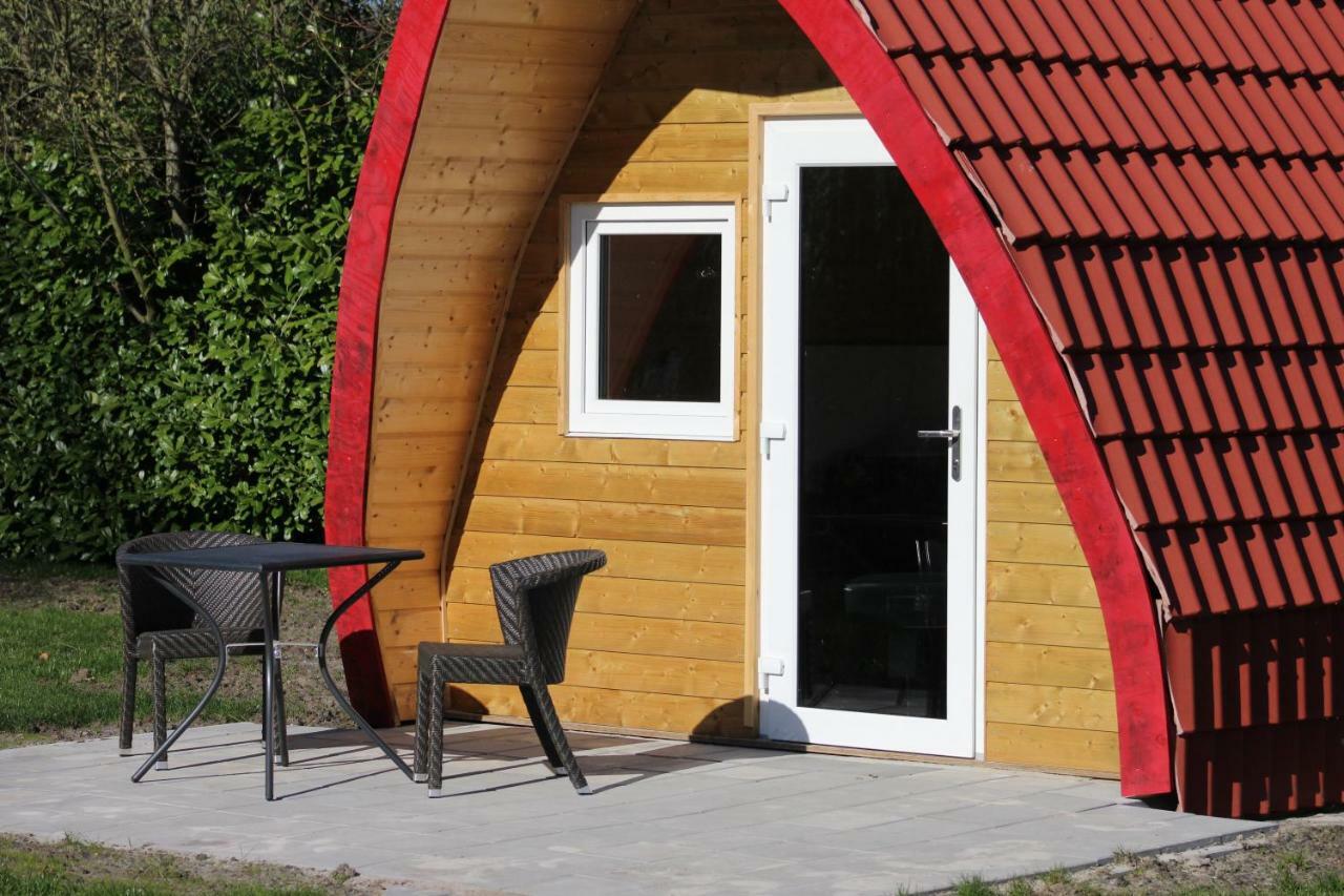 Luxe Eco Pod Op Camping De Stal Drijber Екстериор снимка