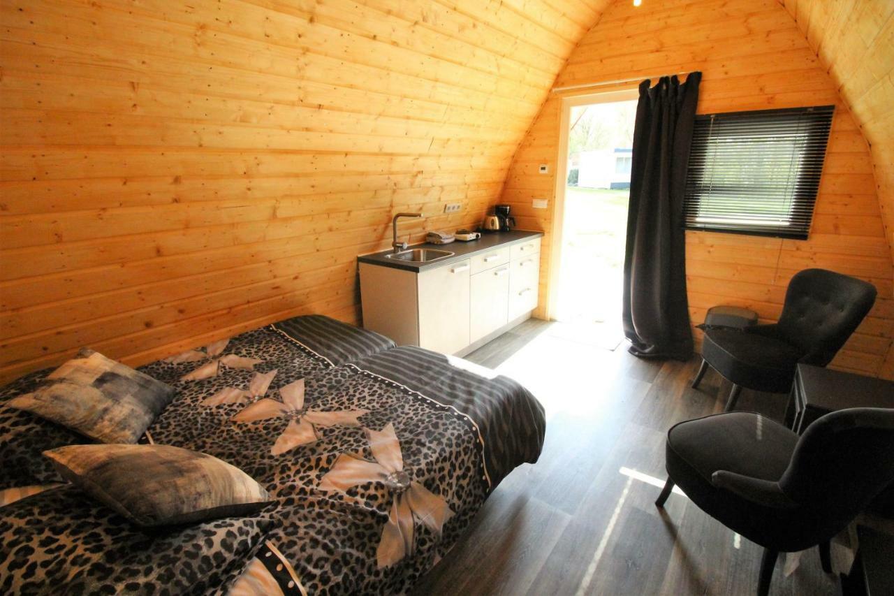 Luxe Eco Pod Op Camping De Stal Drijber Екстериор снимка