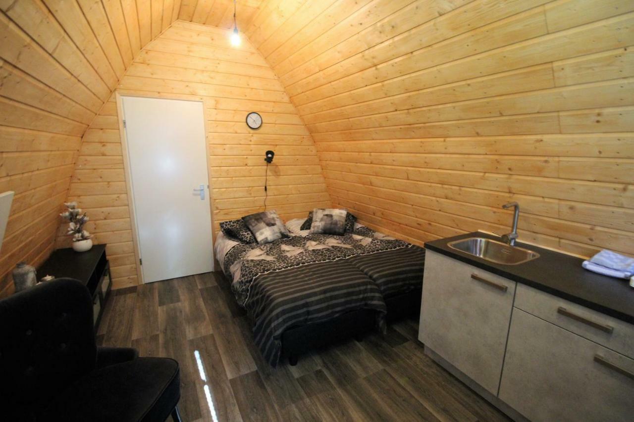 Luxe Eco Pod Op Camping De Stal Drijber Екстериор снимка